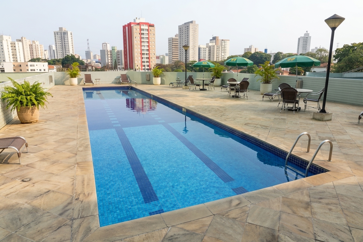 Piscina do Hotel Nacional Inn